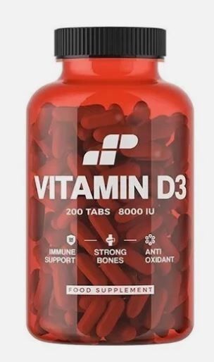 VITAMIN D3 200 TBS - MP NUTRITION