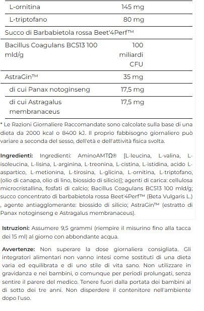 ESSENZIALI AMINO PURE 300 GR - TSUNAMI