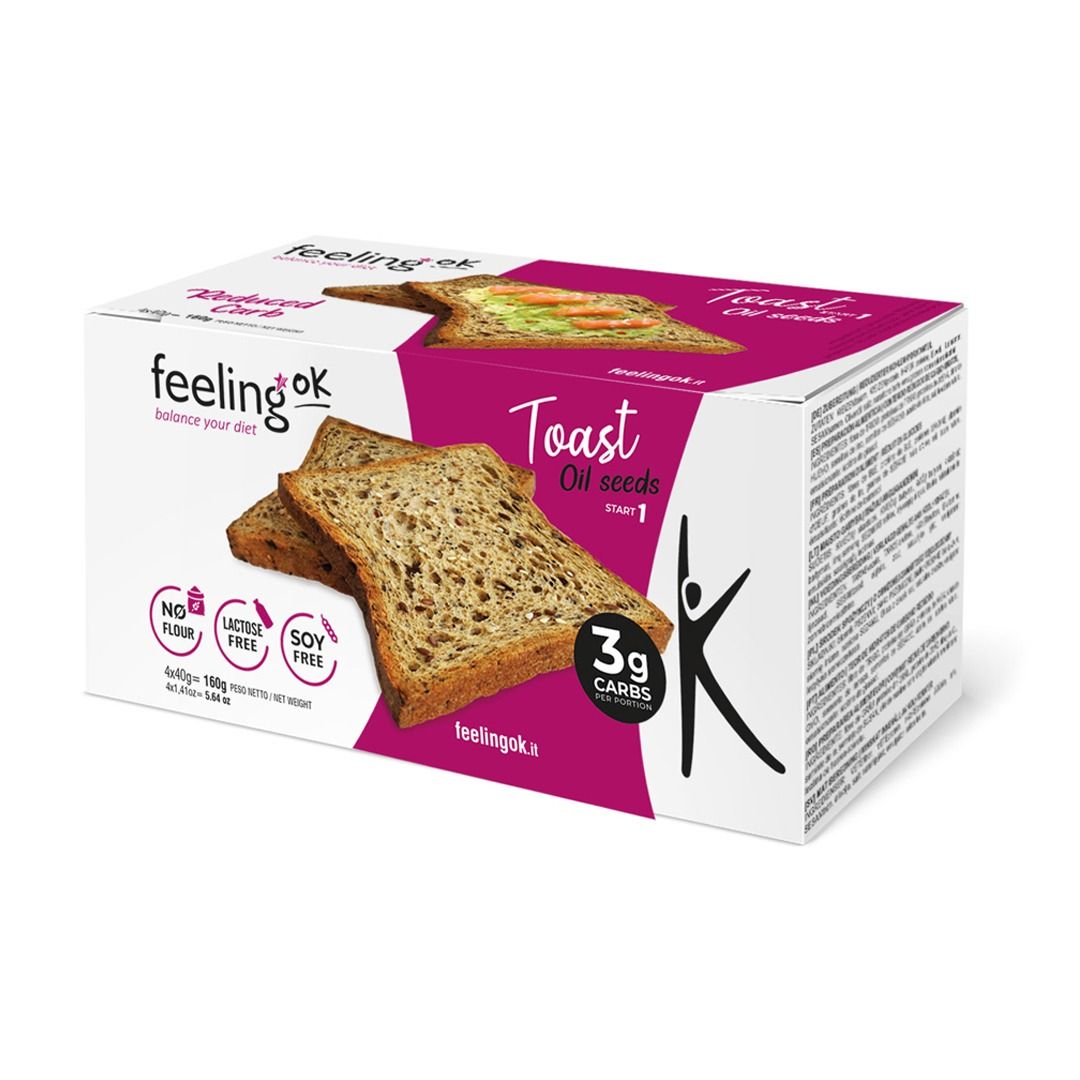 TOAST 4x40 gr - FEELING OK