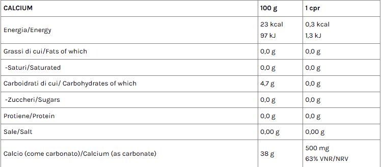 CALCIUM 30 CPR - VOLCHEM