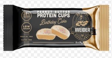 PROTEIN CUPS 2*21 GR - WEIDER